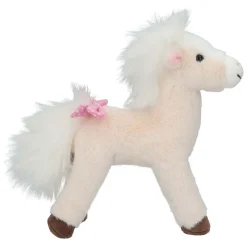 Knuffel Paard Wit, 18cm-Miss Melody New
