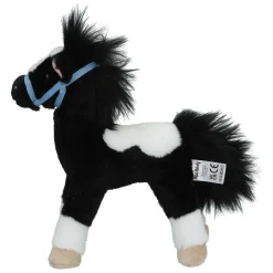 Miss Melody Knuffel Paard Zwart Wit, 18cm Clearance