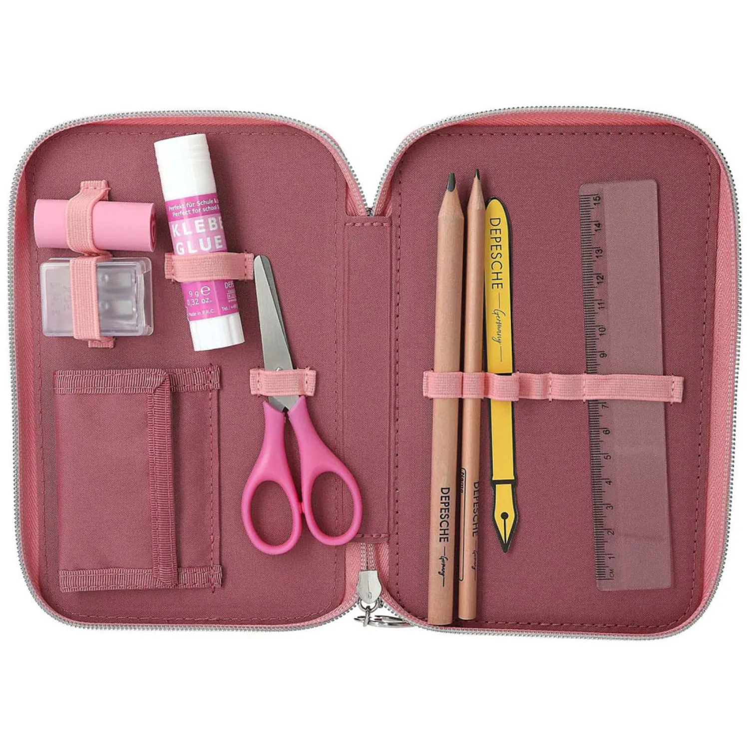 Miss Melody 3-vaks Etui Roze Online