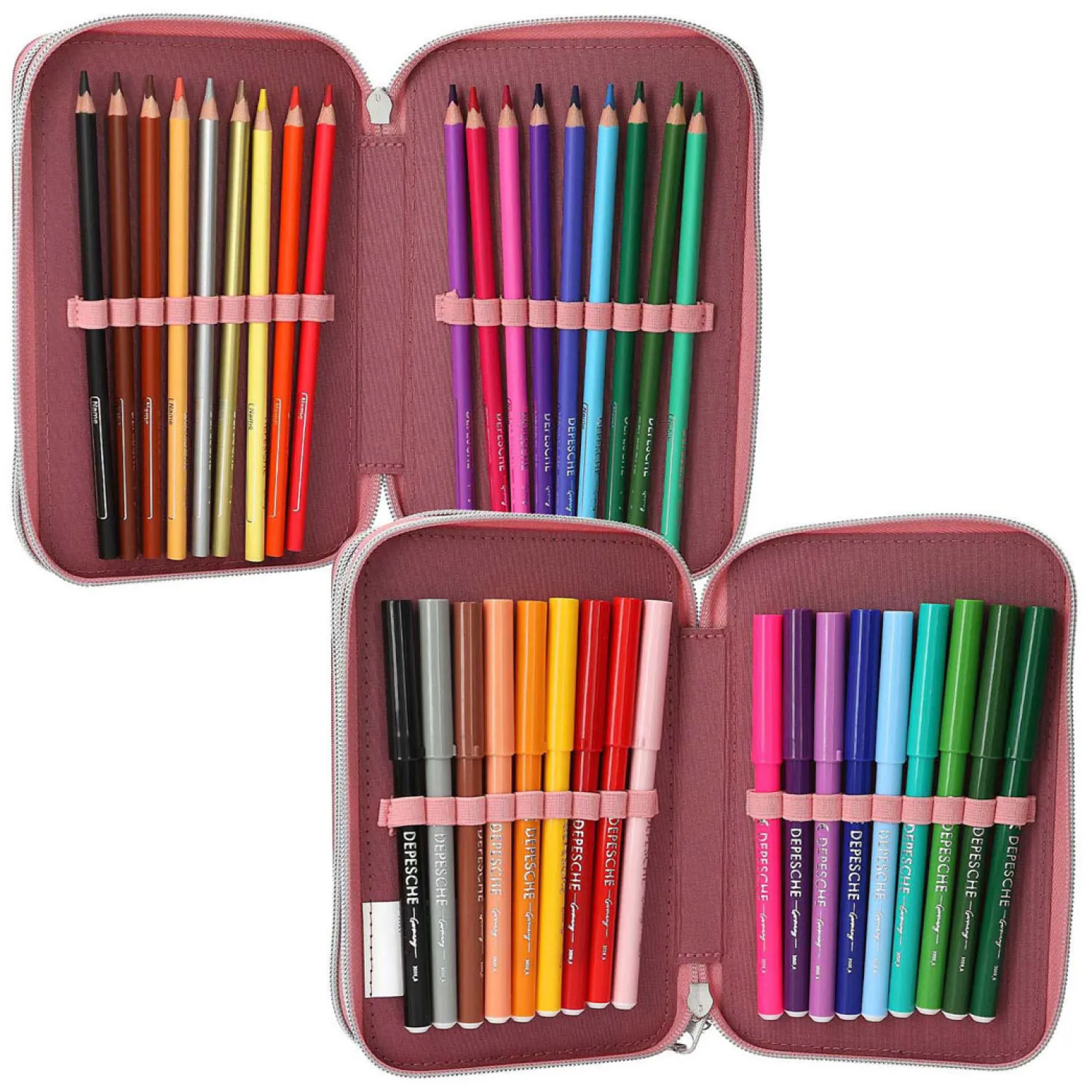 Miss Melody 3-vaks Etui Roze Online