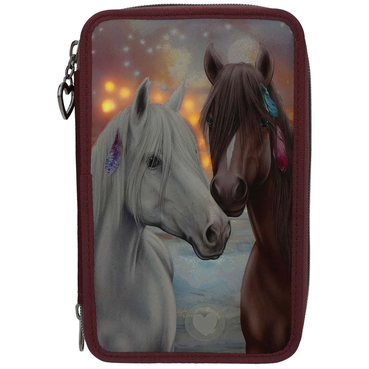 Miss Melody 3-vaks Etui Roze Online