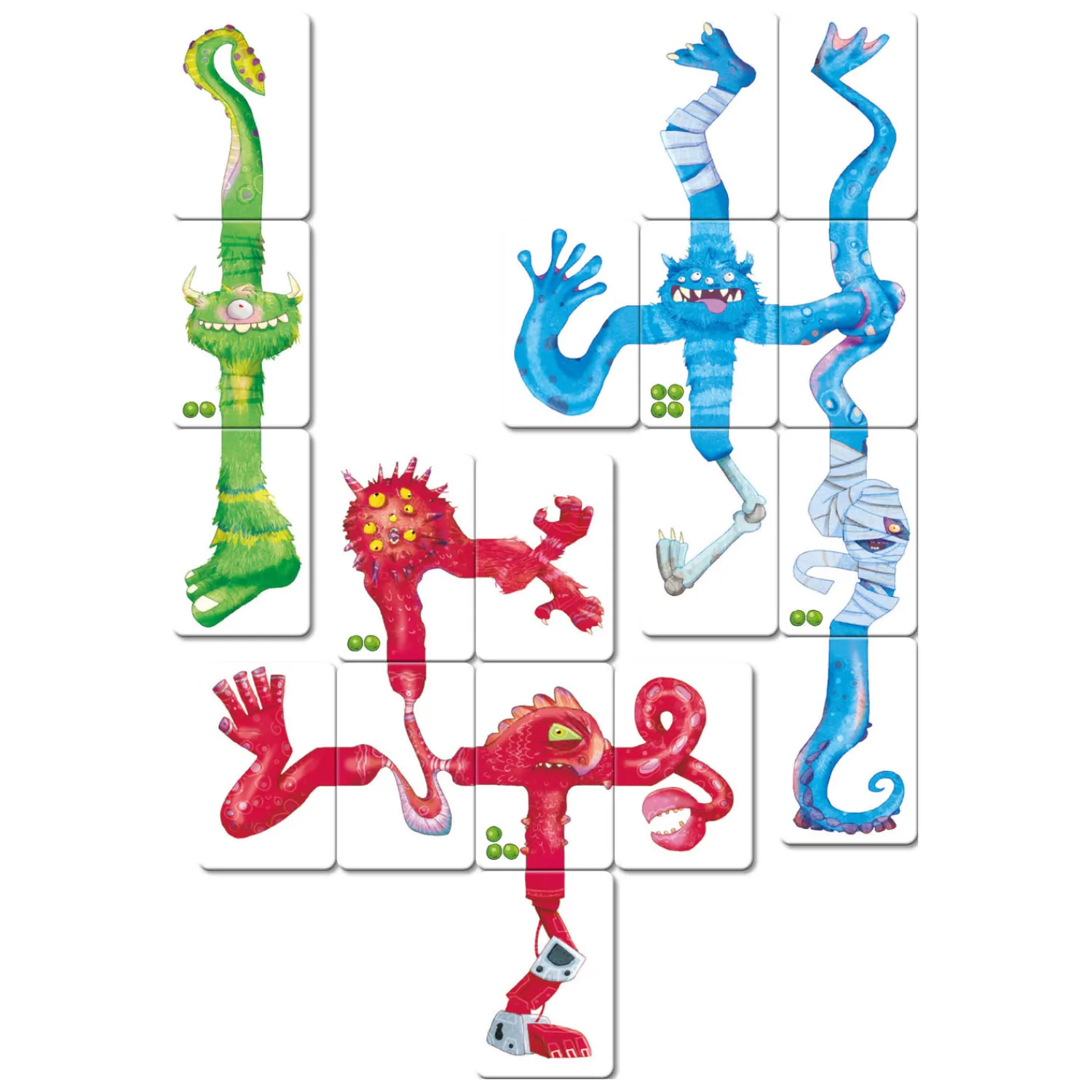 Rebo Publishers Mnky - Creepeas Kaartspel