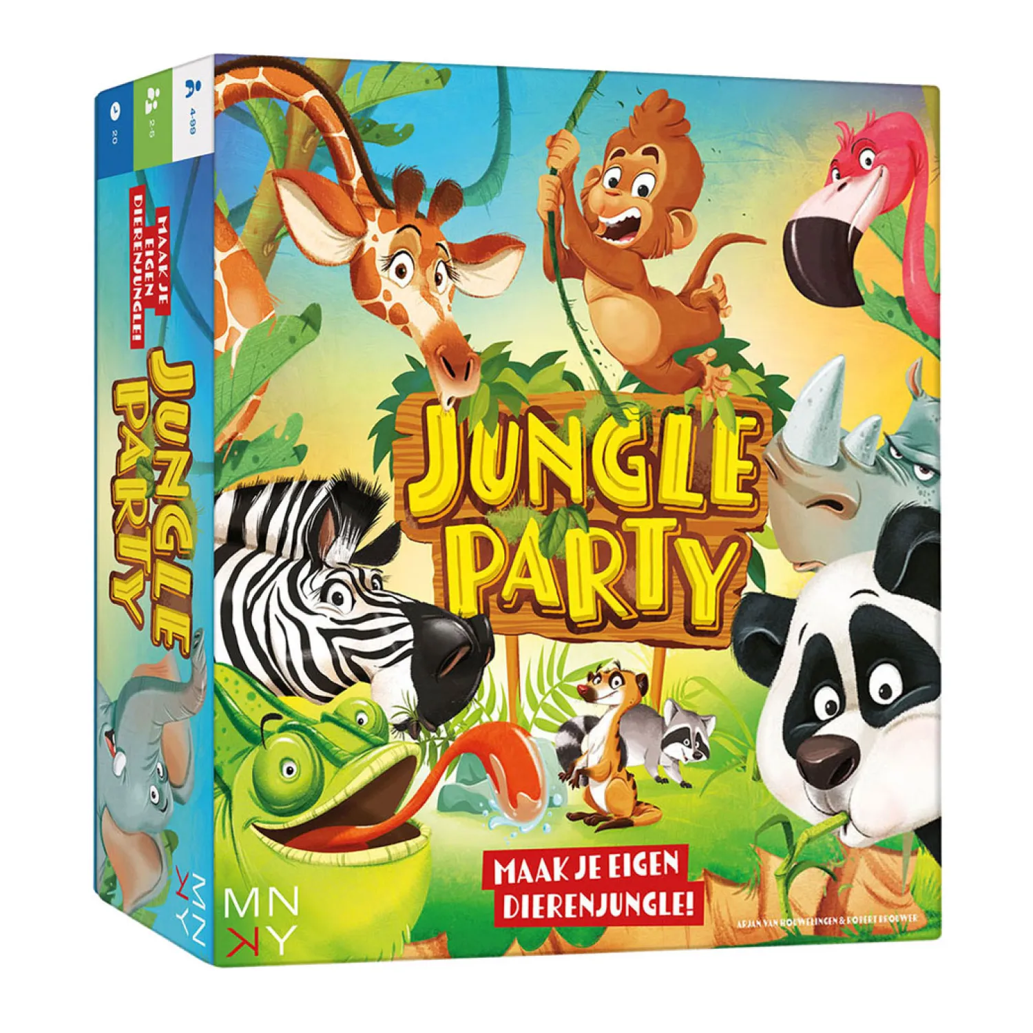 Rebo Publishers Mnky - Jungle Party Bordspel Outlet