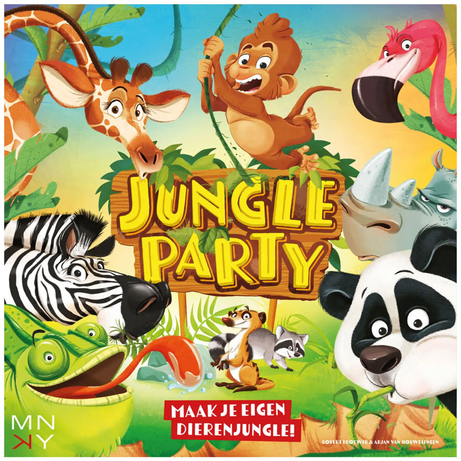 Rebo Publishers Mnky - Jungle Party Bordspel Outlet