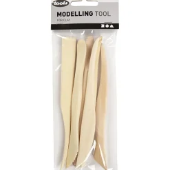 Modelleer Gereedschapset Hout, 6dlg.>Creativ Company Online