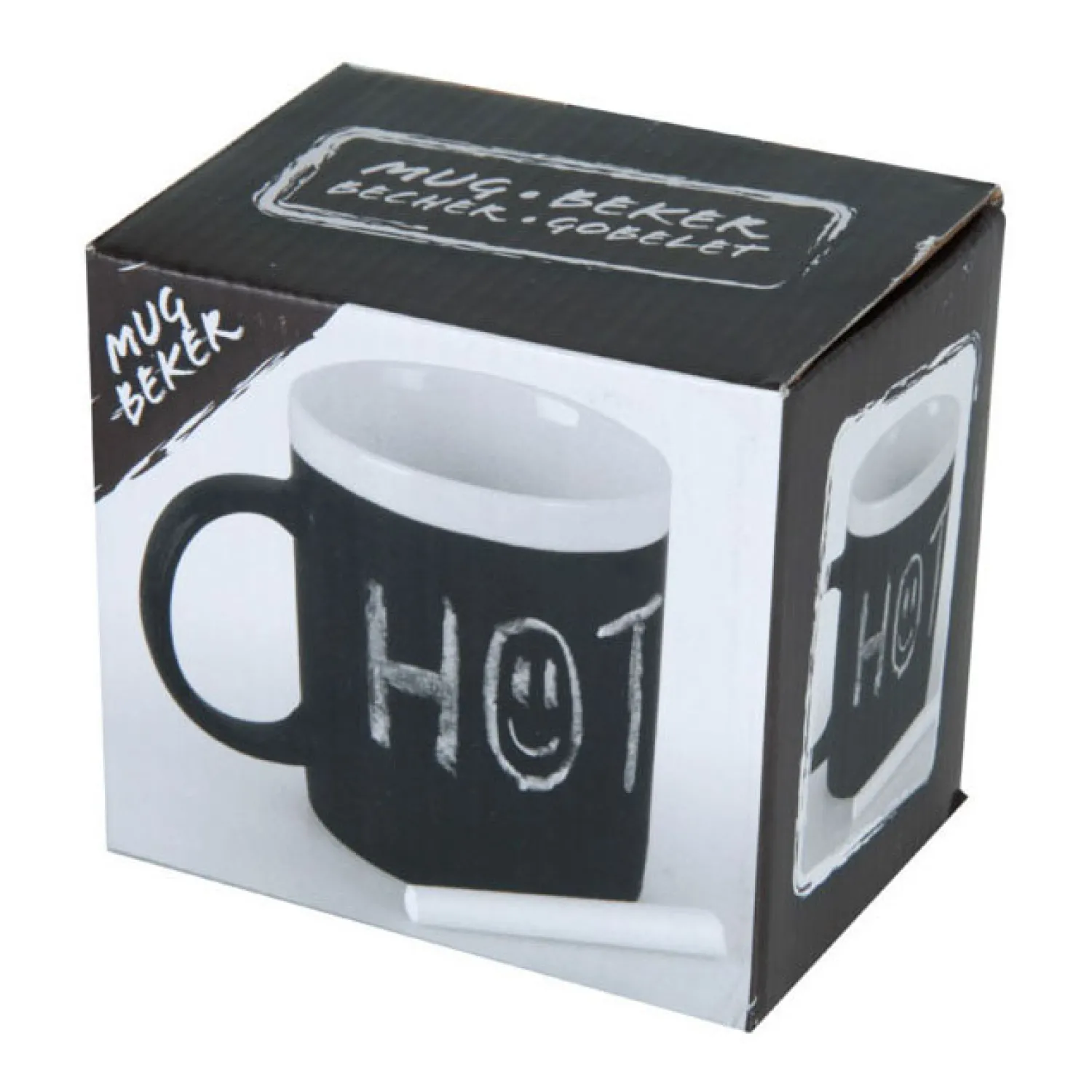 Mok Krijtbord en 2 Krijtjes New