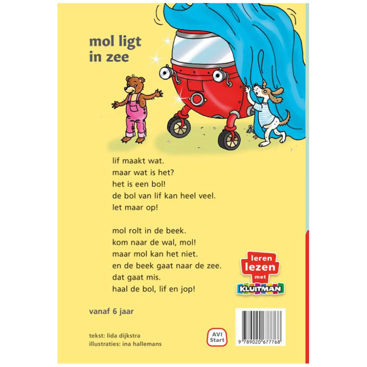 Mol ligt in zee - AVI-Start-Uitgeverij Kluitman