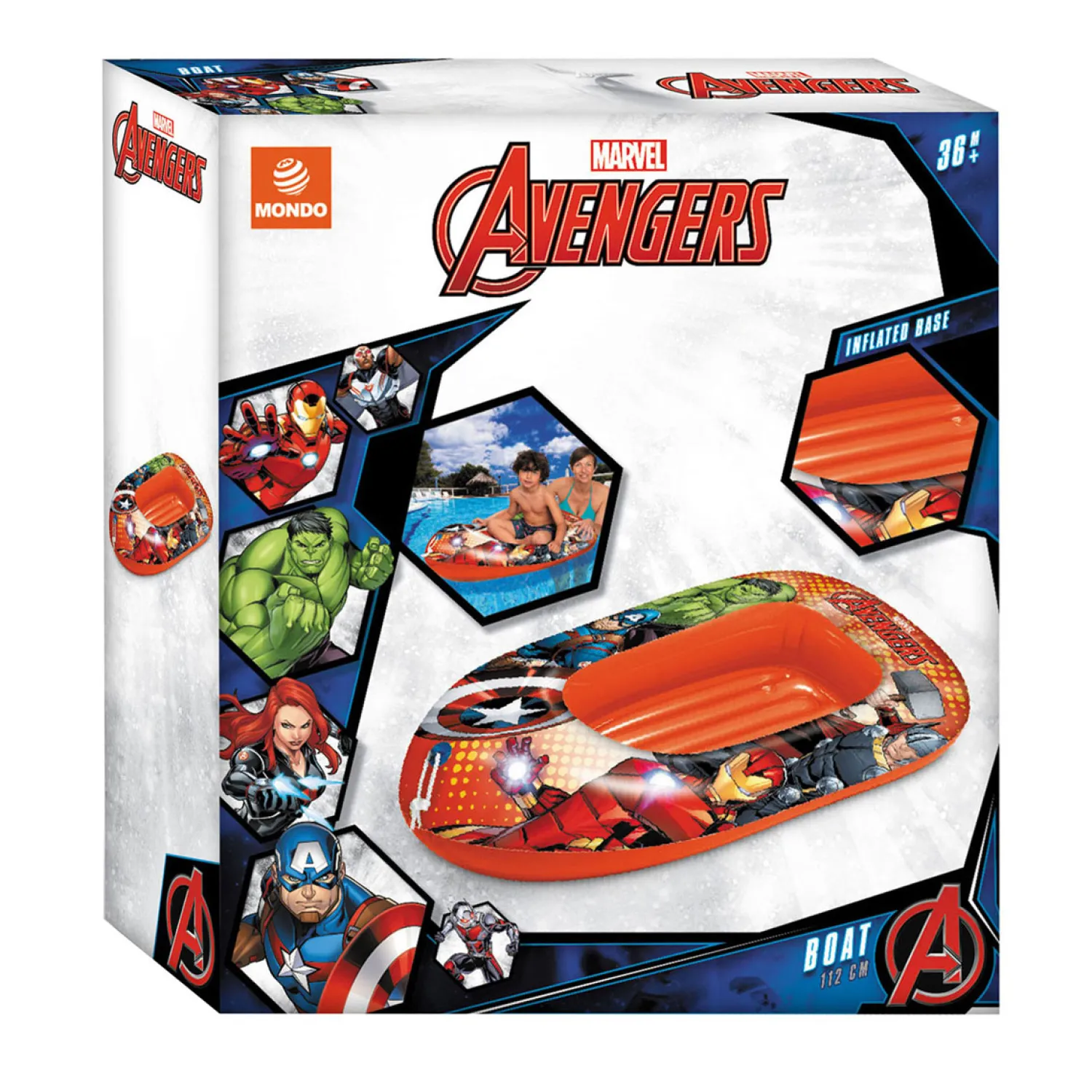 Mondo Opblaasboot Avengers Hot
