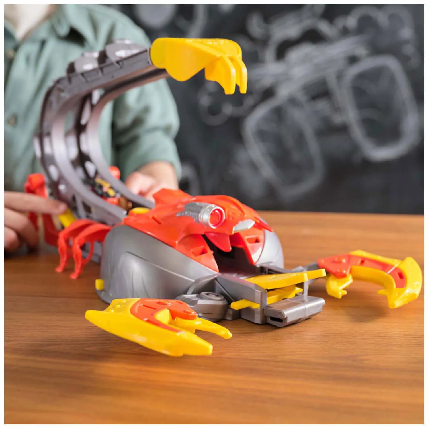 Monster Jam Mini Scorpion Racebaan>Spin Master New