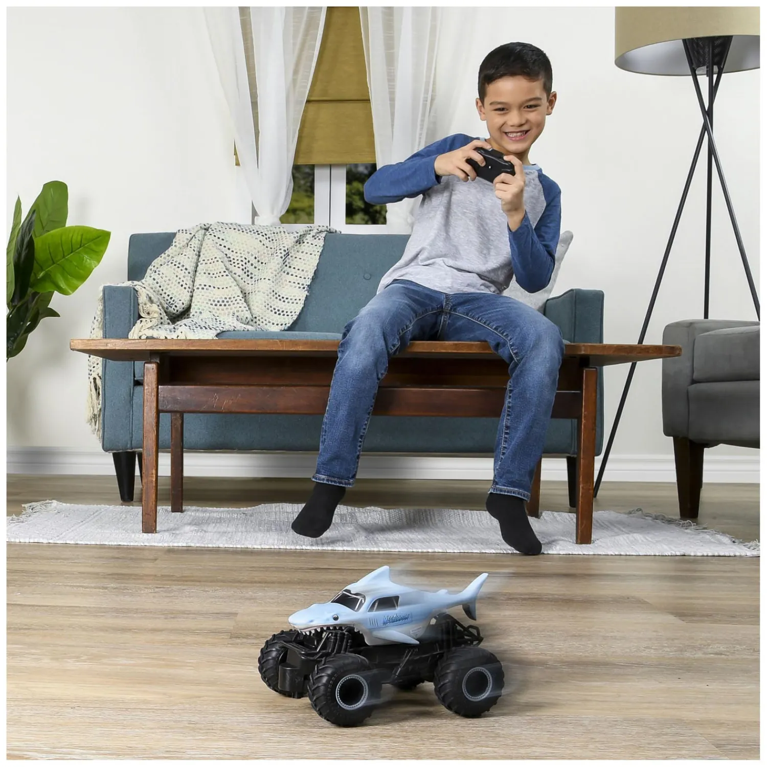 Monster Jam RC Megalodon Bestuurbare Auto 1:24>Spin Master Outlet