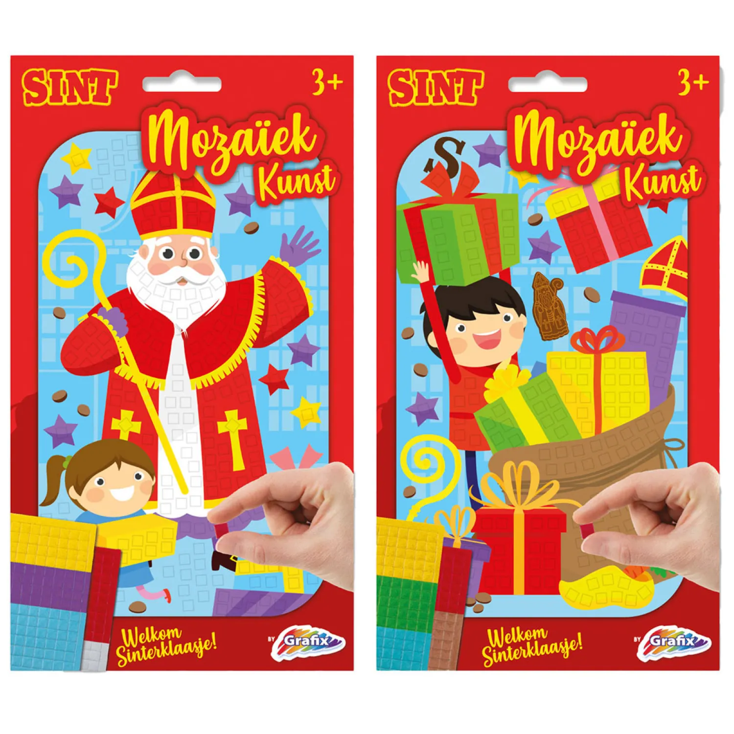 Mozaïekkunst Sinterklaas>Grafix