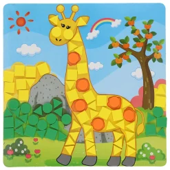 Mozaiek Knutselen Dierentuindieren- Online