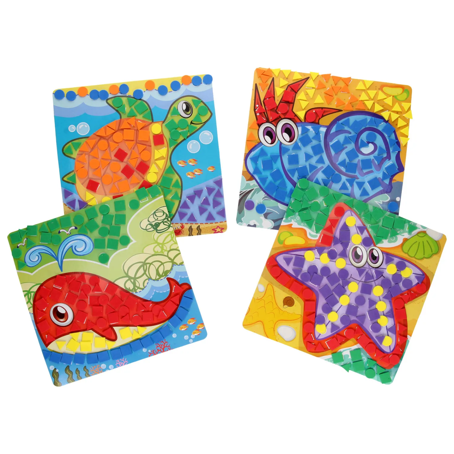 Mozaiek Knutselen Zeedieren- Outlet