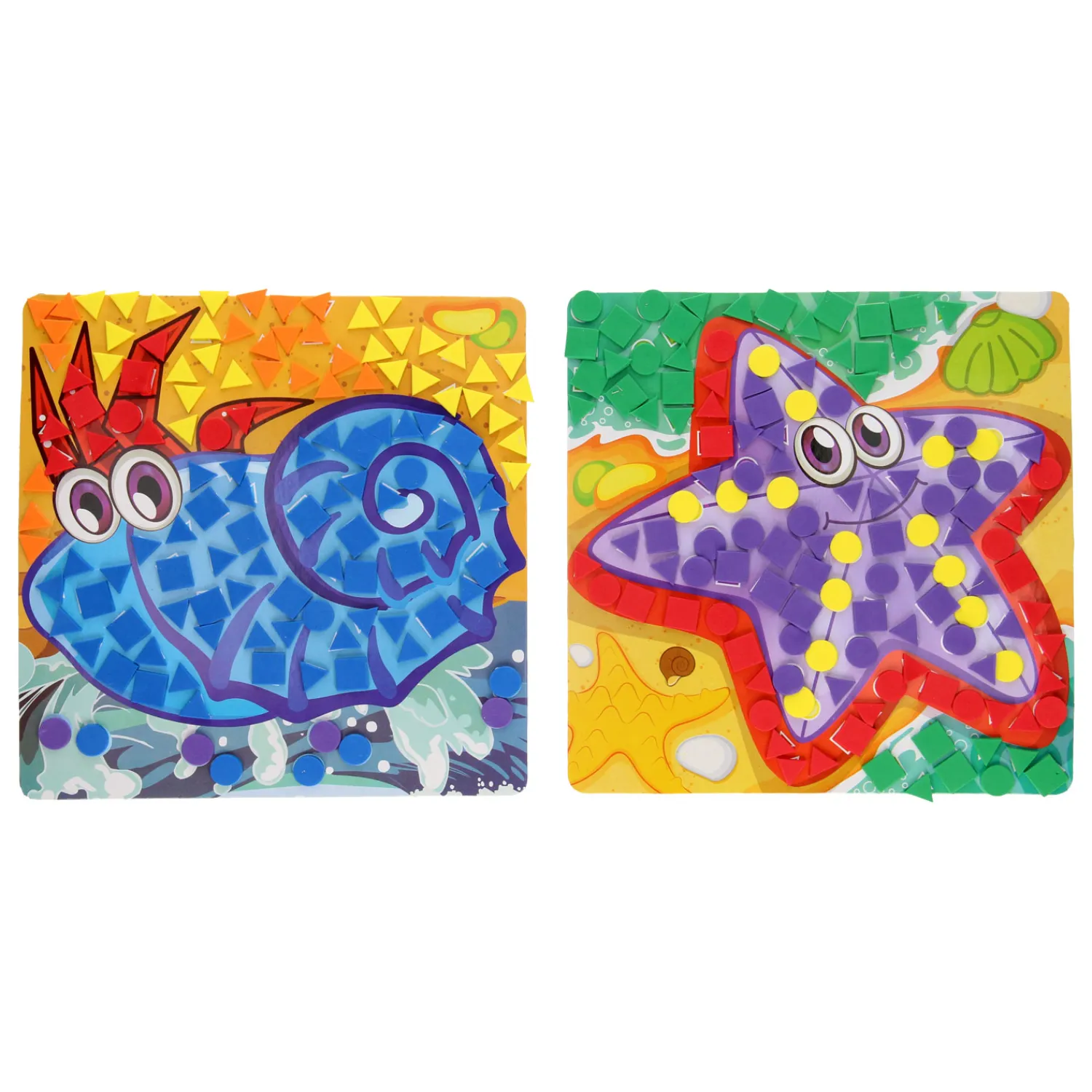 Mozaiek Knutselen Zeedieren- Outlet