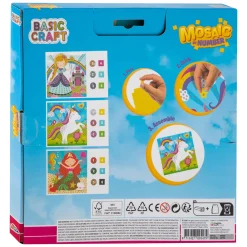 Creative Craft Group Mozaiek op Nummer - Eenhoorn, Prinses en Zeemeermin Best