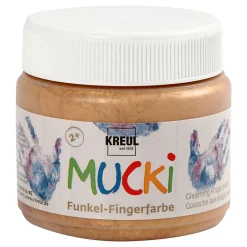 Mucki Vingerverf - Goud Metallic, 150ml-Creativ Company New