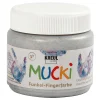 Mucki Vingerverf - Zilver Metallic, 150ml>Creativ Company Best