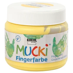 Mucki Vingerverf Geel, 150ml>Creativ Company Best