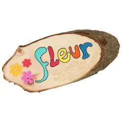 Naambordje Boomschors-Playwood Hot