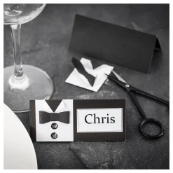 Naamkaarten Off-white, 20st.><noscript><img width=