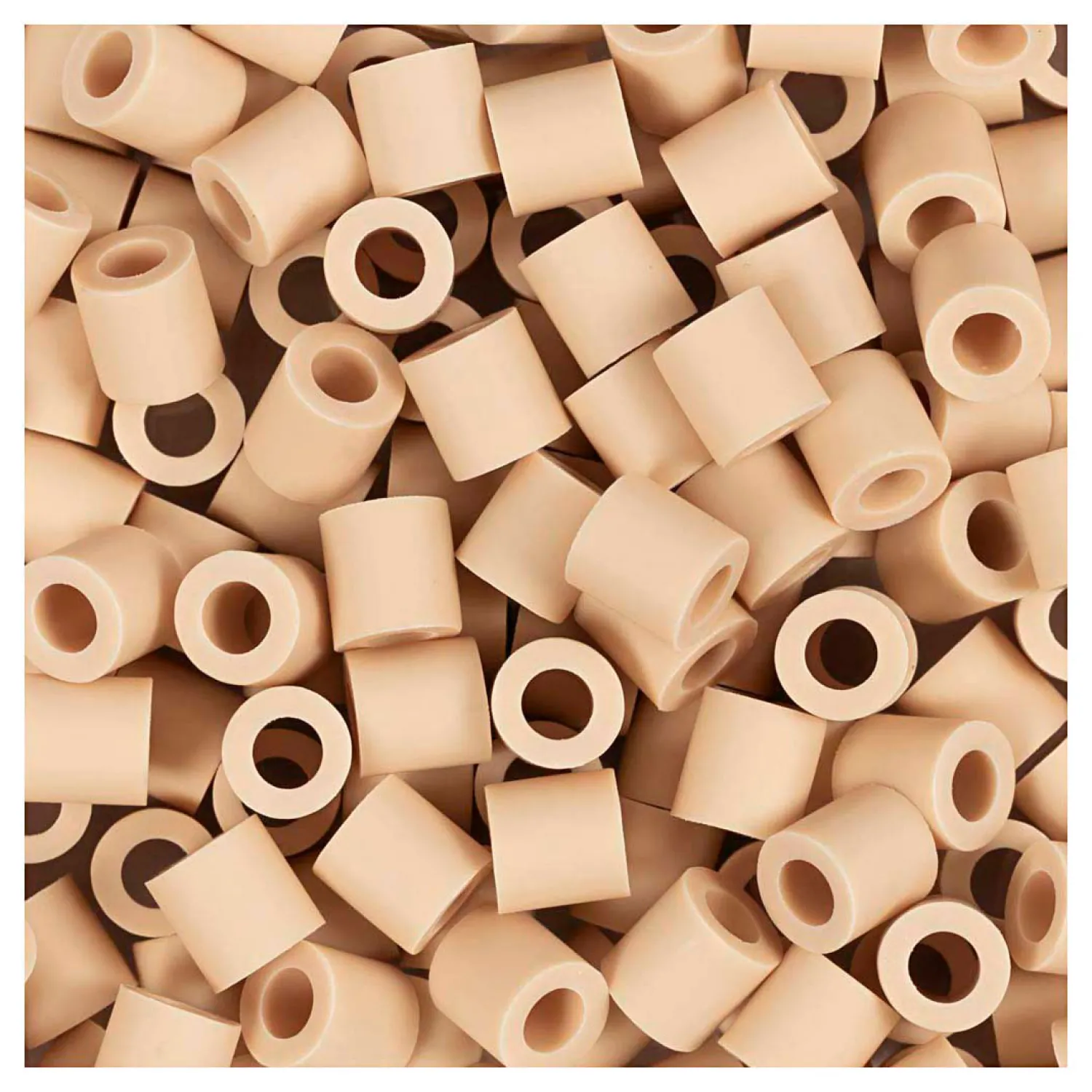 NABBI BioBeads 5x5mm Creme - 1000st.-Creativ Company Best