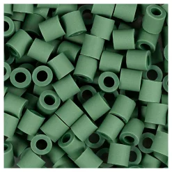 NABBI BioBeads 5x5mm Donkergroen - 1000st.>Creativ Company Outlet
