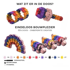 Nano - K3 Builders Bouwset - 190dlg.-Clics New