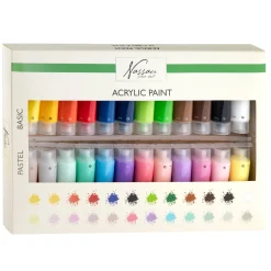 Nassau Acrylverf Basis en Pastelkleuren, 24x22ml>Nassau Fine Art Sale