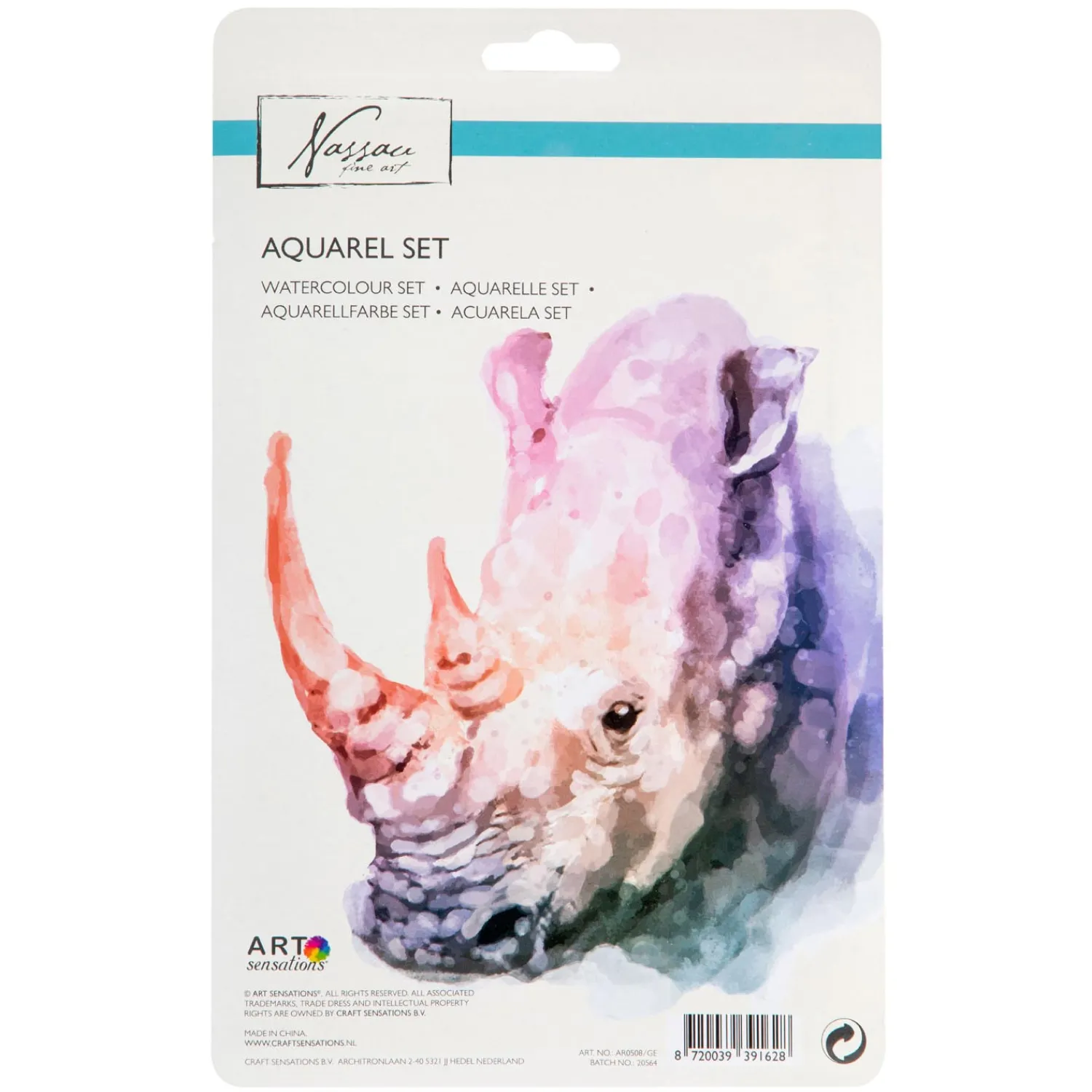 Nassau Aquarel Verfset, 18 kleuren>Nassau Fine Art Outlet