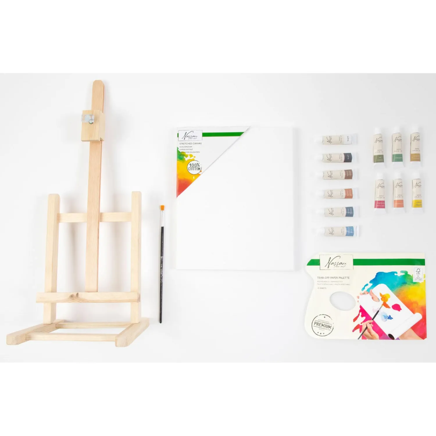 Nassau Complete Acrylset, 17dlg.>Nassau Fine Art Sale