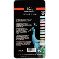 Nassau Kleurpotloden Metallic, 12st.-Nassau Fine Art Best