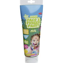 Natural Face & Fingerpaint Tube - Groen, 100ml-Boti Clearance