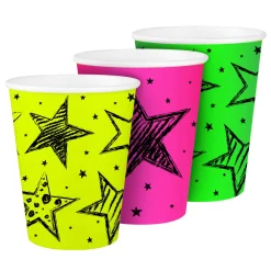 Neon Party Bekers, 6st.>Folat BV Online