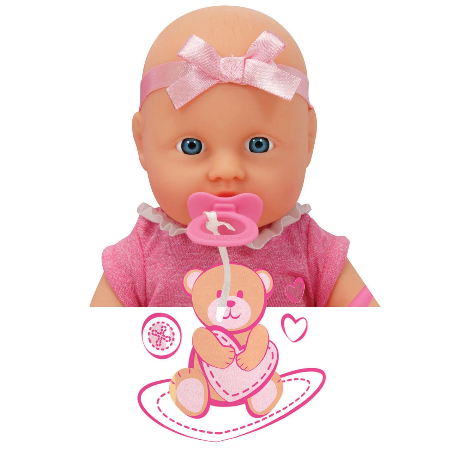 Pop met Accessoires, 4dlg.>New Born Baby Online