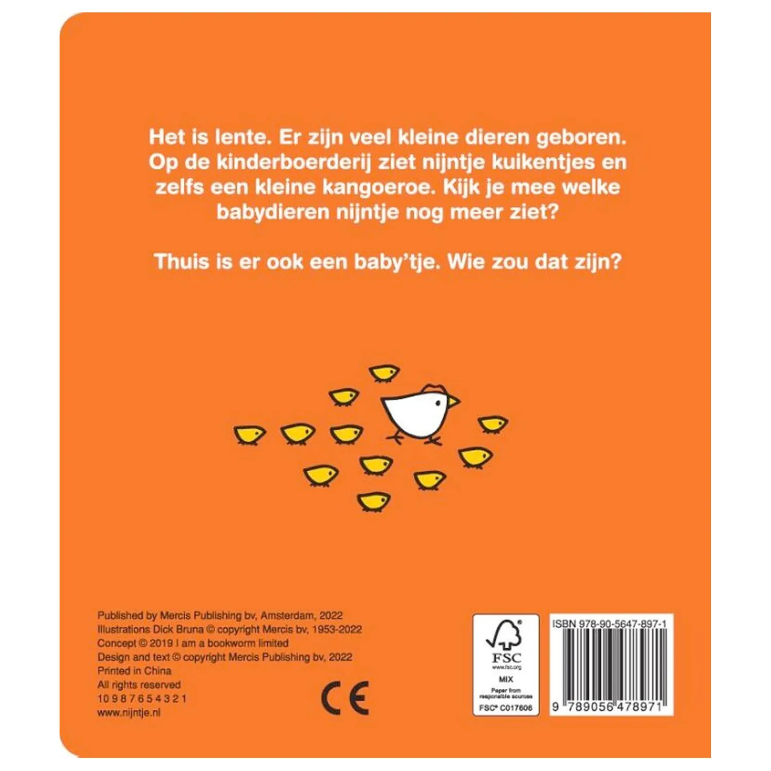 Centraal Boekhuis nijntje op de kinderboerderij