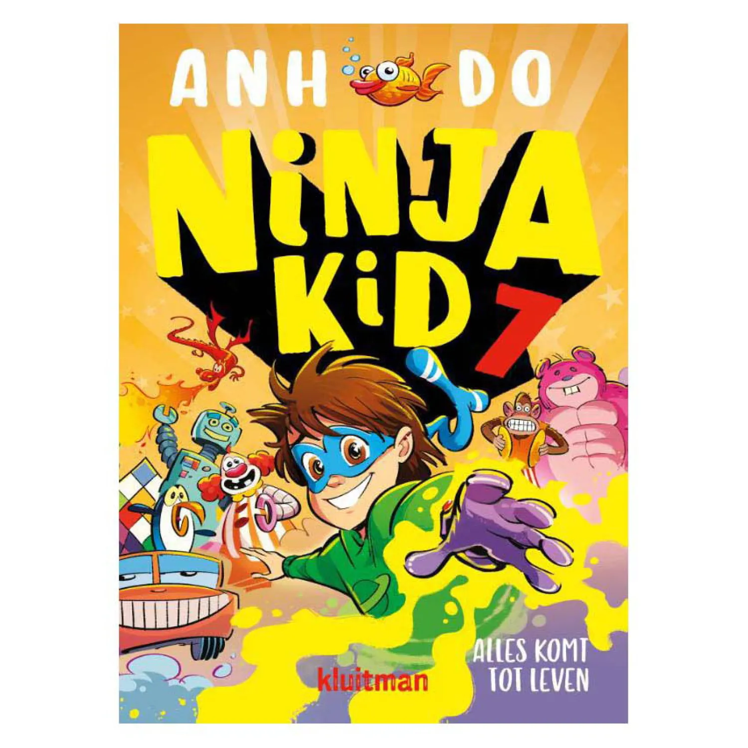Uitgeverij Kluitman Ninja Kid - Alles komt tot leven
