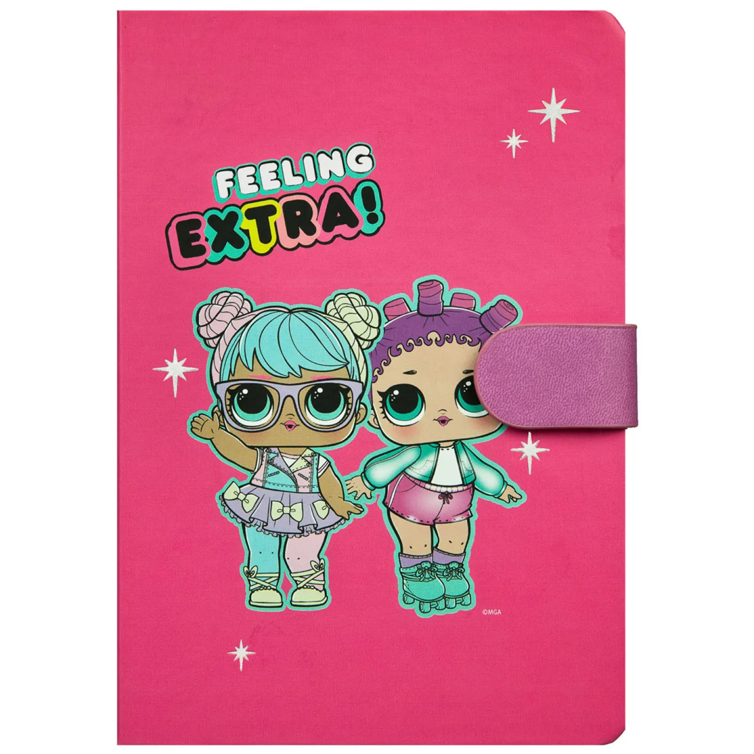 Notitieboek L.O.L. Suprise met Magnetische Sluiting-Undercover Online