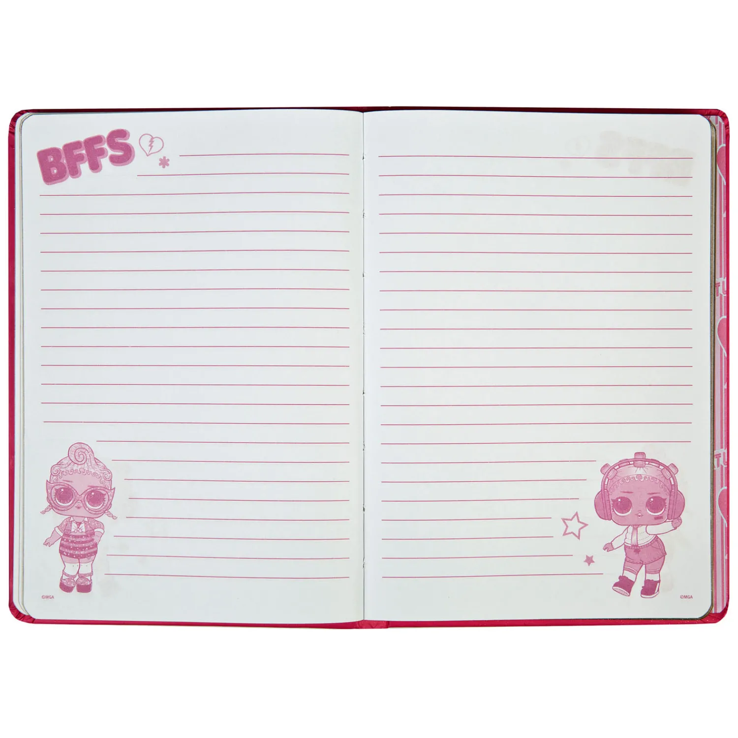 Notitieboek L.O.L. Suprise met Magnetische Sluiting-Undercover Online