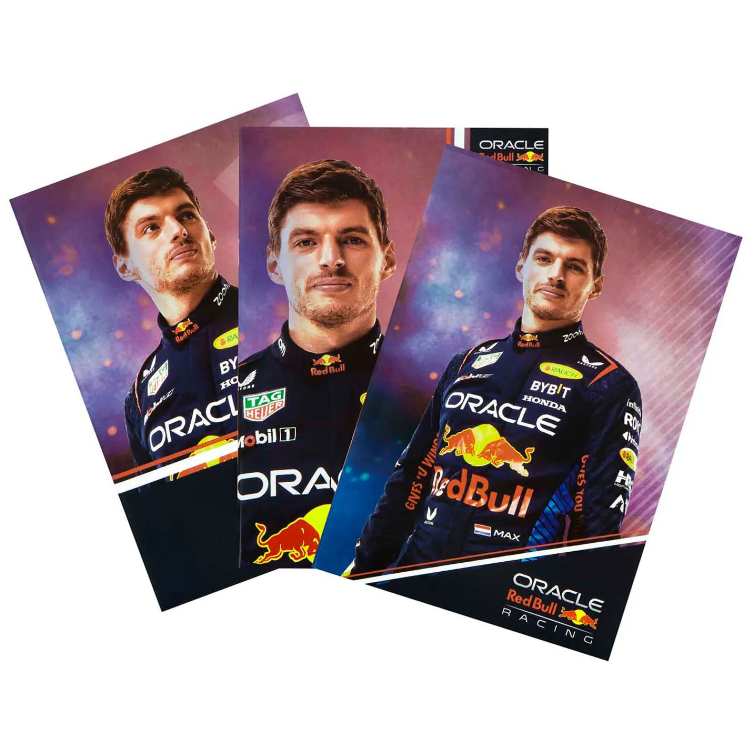 Undercover Notitieboeken Set Red Bull Racing Max Verstappen, 3st. New