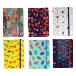 Wins Holland Notitieboekjes 6 Designs - Set van 24st. Clearance
