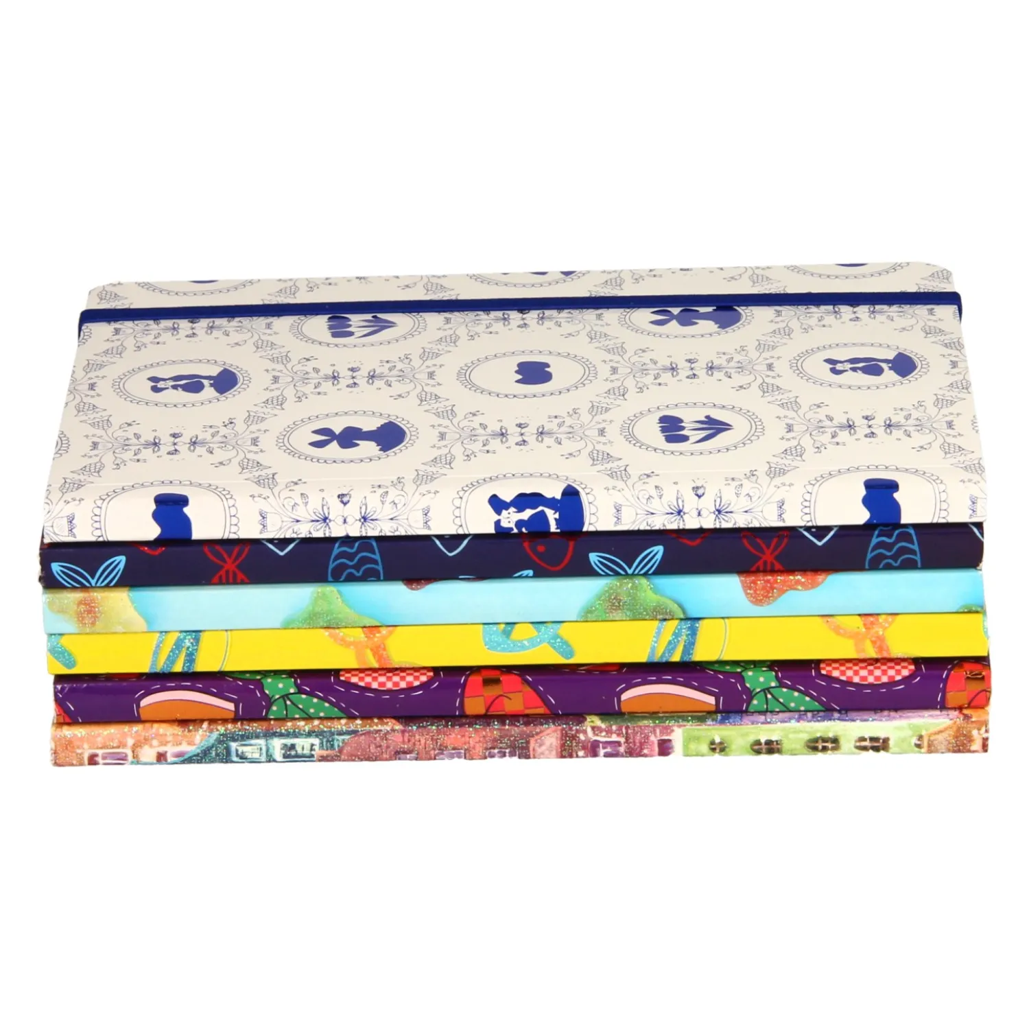 Wins Holland Notitieboekjes 6 Designs - Set van 24st. Clearance