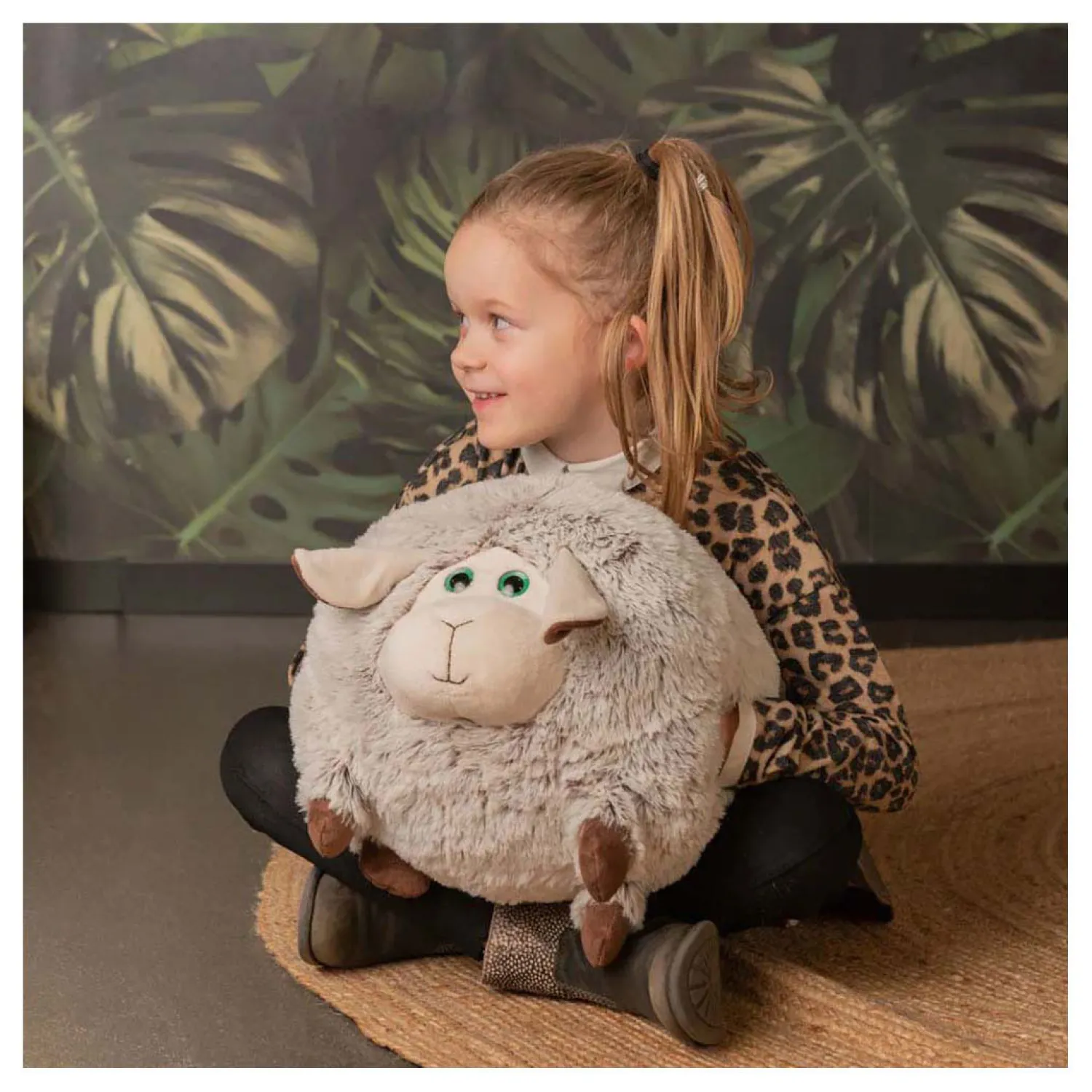 Noxxiez Handwarmer Knuffelkussen Schaap Hot