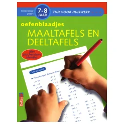 Oefenblaadjes  Maaltafels En Deeltafels (7-8>Deltas Clearance