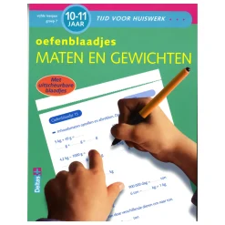 Oefenblaadjes  Maten En Gewichten (10-11j)-Deltas Outlet