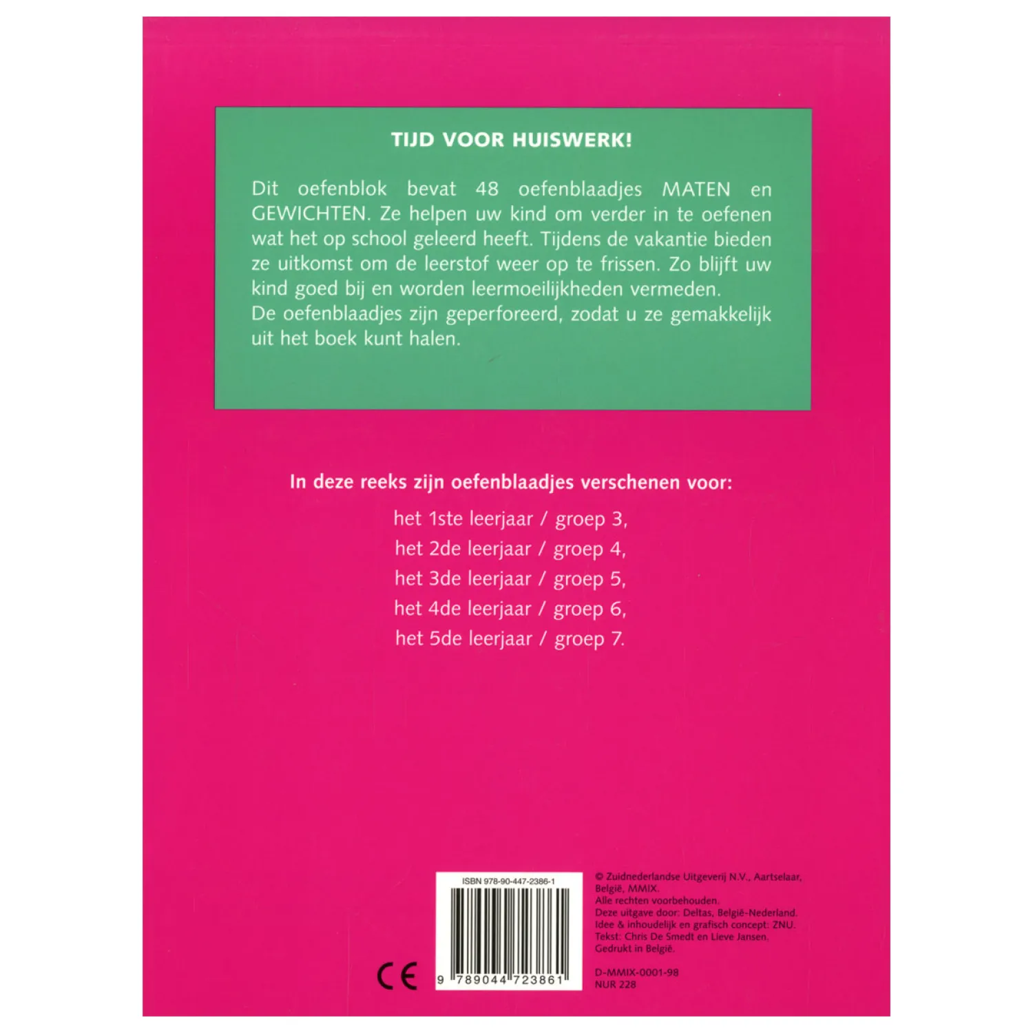 Oefenblaadjes Maten En Gewichten (10-11j)-Deltas Outlet