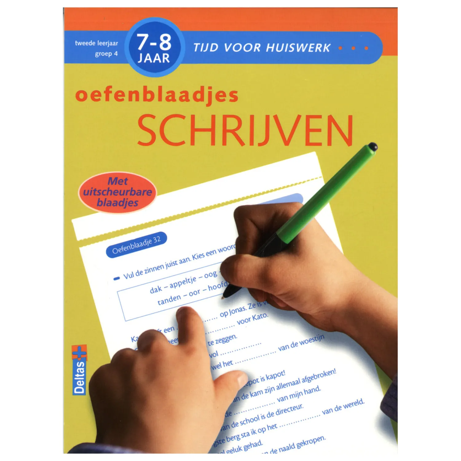 Oefenblaadjes Schrijven (7-8 J.)-Deltas Hot