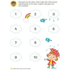 Oefenboek Afwasbaar Papier Leuke Telspelletjes (5-6 j.)-Deltas New