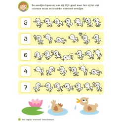 Oefenboek Afwasbaar Papier Leuke Telspelletjes (5-6 j.)-Deltas New