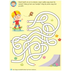 Oefenboek Afwasbaar Papier Leuke Schrijfspelletjes (5-6 j.)><noscript><img width=