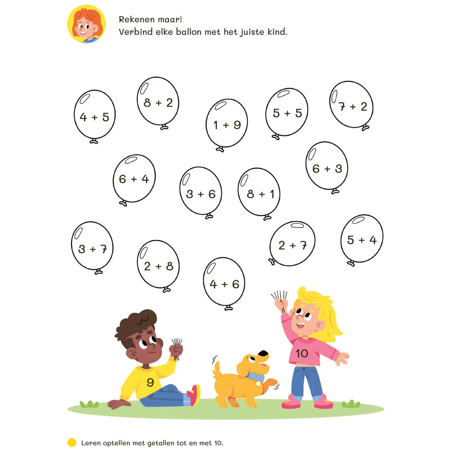 Oefenboek Afwasbaar Papier Ik Leer Al Rekenen (6-7 j.)>Deltas Sale